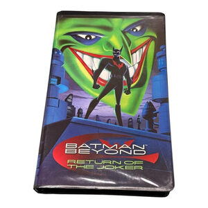 Batman Beyond Return Of The Joker VHS Tape Clamshell Case Animated Movie PG